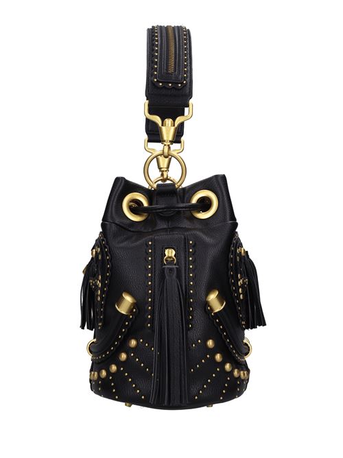 Borsa Arabesque in ecopelle LA CARRIE | 142M-EM-112-TBSNERO